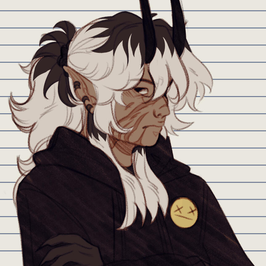 Flat Color Example (Humanoid)