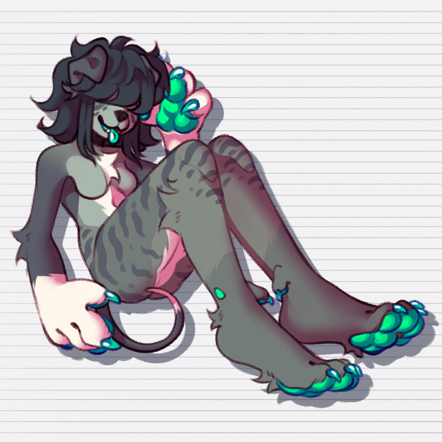 Cel Shading Example (Anthro)