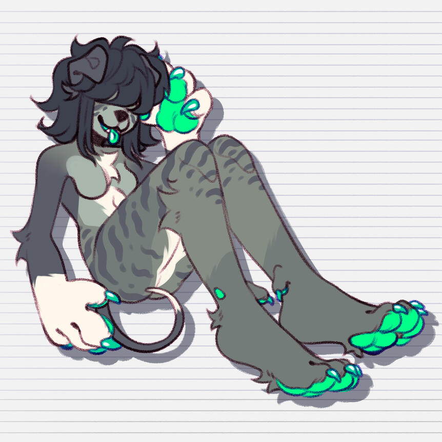 Flat Color Example (Anthro)