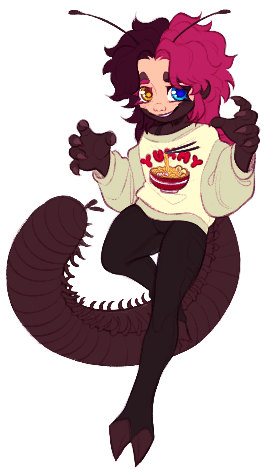 Flat Color Example (Humanoid)